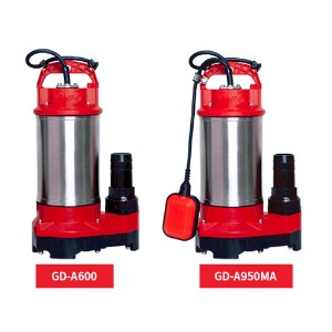 [GS펌프] GD-A600M / GD-A600MA / GD-A950M / GD-A950MA 오배수용 펌프  VOLUTE TYPE